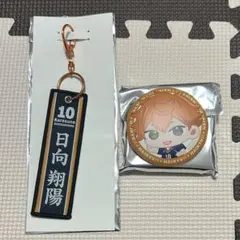 ハイキュー　タイトーくじ　日向　缶バッジ　フライトタグ