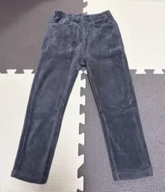 無印良品 コーデュロイレギンスパンツ チャコールグレー 110