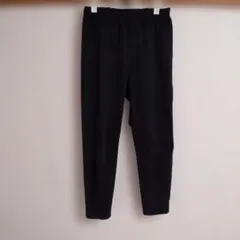 UNIQLO キッズ AIRism ロングパンツ ブラック 140のサムネイル