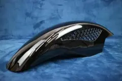 メッシュフェンダー　ロゴ有 黒/BEET アルフィン カワサキ メッシュBEET風フロントフェンダー ブラック Z750GP