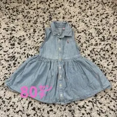 Ralph Lauren ノースリーブワンピース 80cmのサムネイル