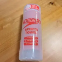 未使用speedo スポーツタオル SD96T02 ピンク 約430×320mm
