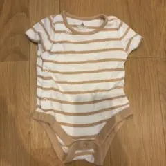 baby gap ストライプロンパース 3-6ヶ月