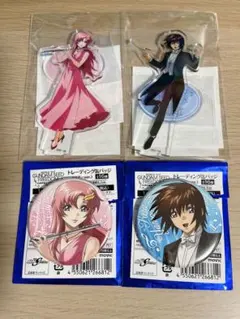 ガンダムSEED FREEDOM シネマコンサート　キラ ラクスアクスタ缶バッジ
