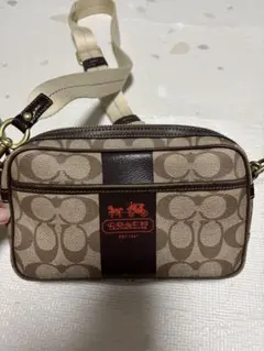 COACH ショルダーバッグ ベージュ
