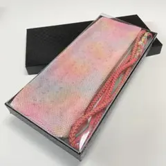 キラキラ　ピンク系 帯揚げと帯締めセット　振袖に♡