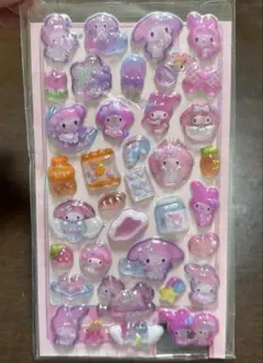 マイメロ ボンボンドロップシール 新品