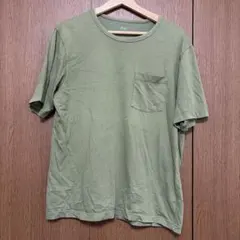 UNIQLO ポケットTシャツ カーキ Lサイズ