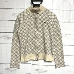 Burberry Blue labelノバチェック ジップアップ ブルゾン　Mのサムネイル