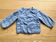 80ライトダウン　 くすみブルー