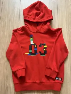 【美品】adidas×LEGO パーカー　110㎝
