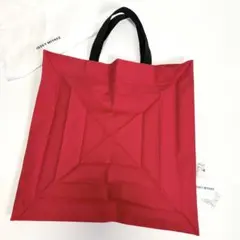 【未使用】me ISSEY MIYAKE TATAMI トートバッグ レッドのサムネイル