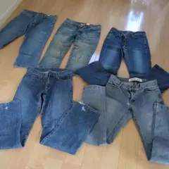 ジーンズ5点まとめ売り