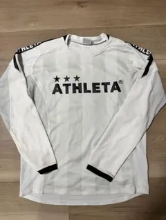 アスレタ ATHLETA 長袖Tシャツ M ホワイト