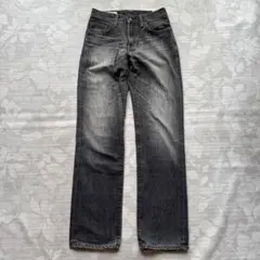 日本製 EDWIN 503 ブラックデニム W28 L33 ジーンズのサムネイル
