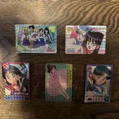セーラームーンカード　5点セット