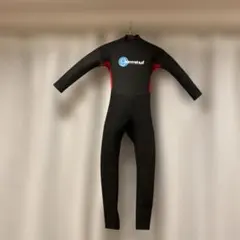 子供のウェットスーツPromethaus フルスーツ 黒/赤