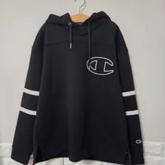 Champion XLARGE コラボパーカー ブラック 黒