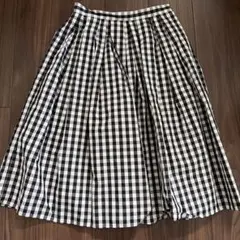 ユナイテッドアローズ　グリーンレーベル　36サイズ　ギンガムチェック　スカート