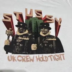STUSSY グラフィック Tシャツ L ホワイト