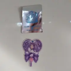 映画　キミとアイドルプリキュア　うちわ型クリアカード　キュアマジェスティ