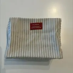 CLARINS ストライプ柄 ポーチのサムネイル