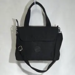 キプリング ENORA ショルダーバッグ 2WAYバッグ ブラック 軽量 美品