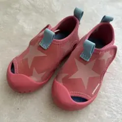 CONVERSE ベビーサンダル ピンク 星柄 US6 13cm