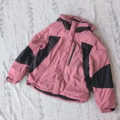 ワークマン FieldCore ✿ 中綿ジャンパー 撥水 ピンク ブラック L