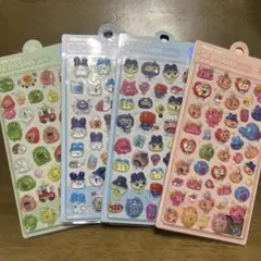 【新‼︎たまごっち】3Dステッカー4枚セット