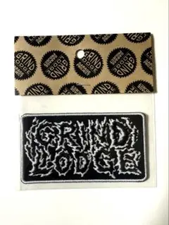 グラインドロッヂ　grindlodge ワッペン　蓄光　アイロン