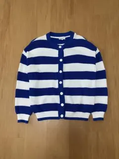 FRNCH ボーダー柄 カーディガン M