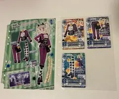 アイカツ 藤堂ユリカ ストライプゴシックコーデ