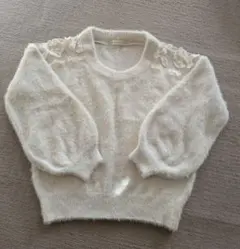 MAJESTIC LEGON 可愛いフワフワニット長袖セーター 美品