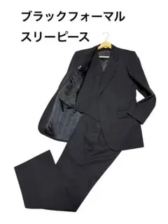 メンズ セットアップ ブラックフォーマル スリーピース