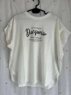 DenifitsロゴTシャツ　フレンチスリーブ　接触冷感　UV対策　ドライ　Mのサムネイル