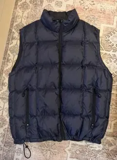 00's old GAP テック ダウンベスト ネイビー y2k