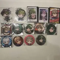 シクフォニ　まとめ売り　缶バッジ　アクリルキーホルダー　カード