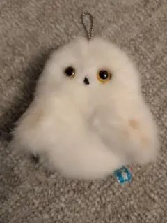 【Harry Potter】フクロウ♪ ヘドウィグ☆ ミラー付きキーホルダー♪