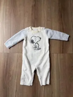 GELATO PIQUE x SNOOPY ボアロンパース　ジェラピケ