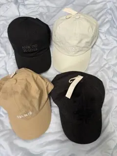 キャップ 4点セット[帽子] ^_^ 未使用^_^