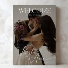 レタッチ無料 結婚式 ウェルカムボード パネル ウェルカムスペース ボード