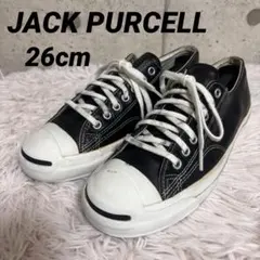 【廃盤】CONVERSE/ JACK PURCELL ブラック　26cm