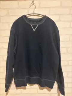 RE.UNIQLO ガーメントダイスウェット ネイビー　L