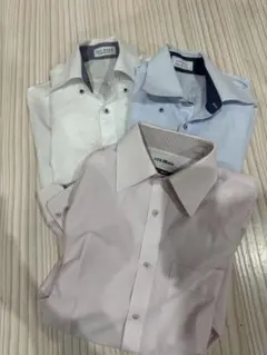 アオキ ビジネスシャツ 半袖2枚長袖1枚