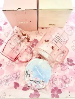 スターバックス リザーブ ロースタリー ハンドルグラスマーブル サクラ2024