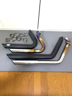 バンス&ハインズ ハーレー ソフテイル フルエキ マフラー 訳アリ