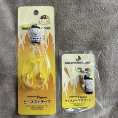 キティ】阪神タイガーズ ペアストラップ 日焼けキティちゃん
