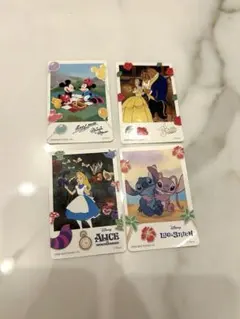 プリマハム　ディズニー　シール４枚セット