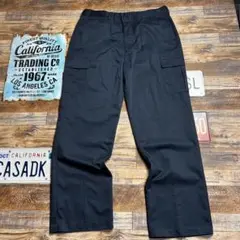 Edwards カーゴパンツ W38 ネイビー ワークパンツ 紺　古着のサムネイル
